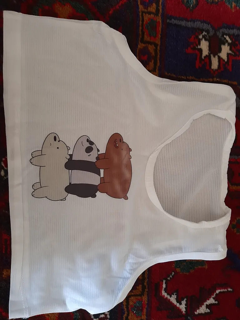 نیم تنه دخترانه مدل سه خرس