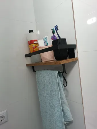 شلف دیواری مدل Wooden بسته 2 عددی