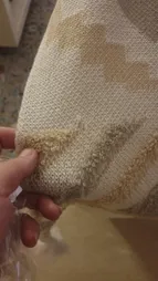 شال مبل مدل پانچدوزی کد 3 سایز 170×140 سانتیمتر