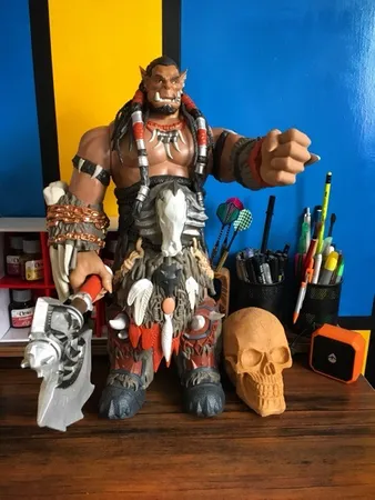اکشن فیگور جکس پسفیک مدل WarCraft Durotan