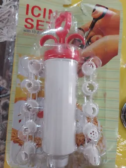 قیف خامه زن آیسینگ ست مدل 002 مجموعه 11 عددی