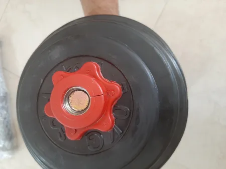 دمبل مدل A4 وزن 10 کیلوگرم بسته دو عددی