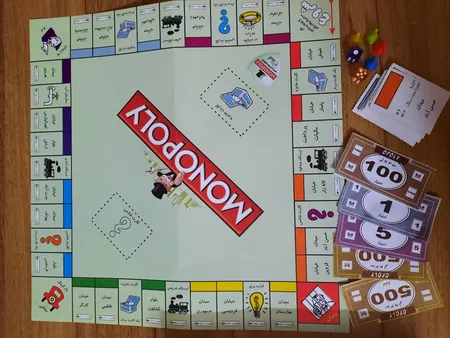 بازی فکری مونوپولی مدل 1