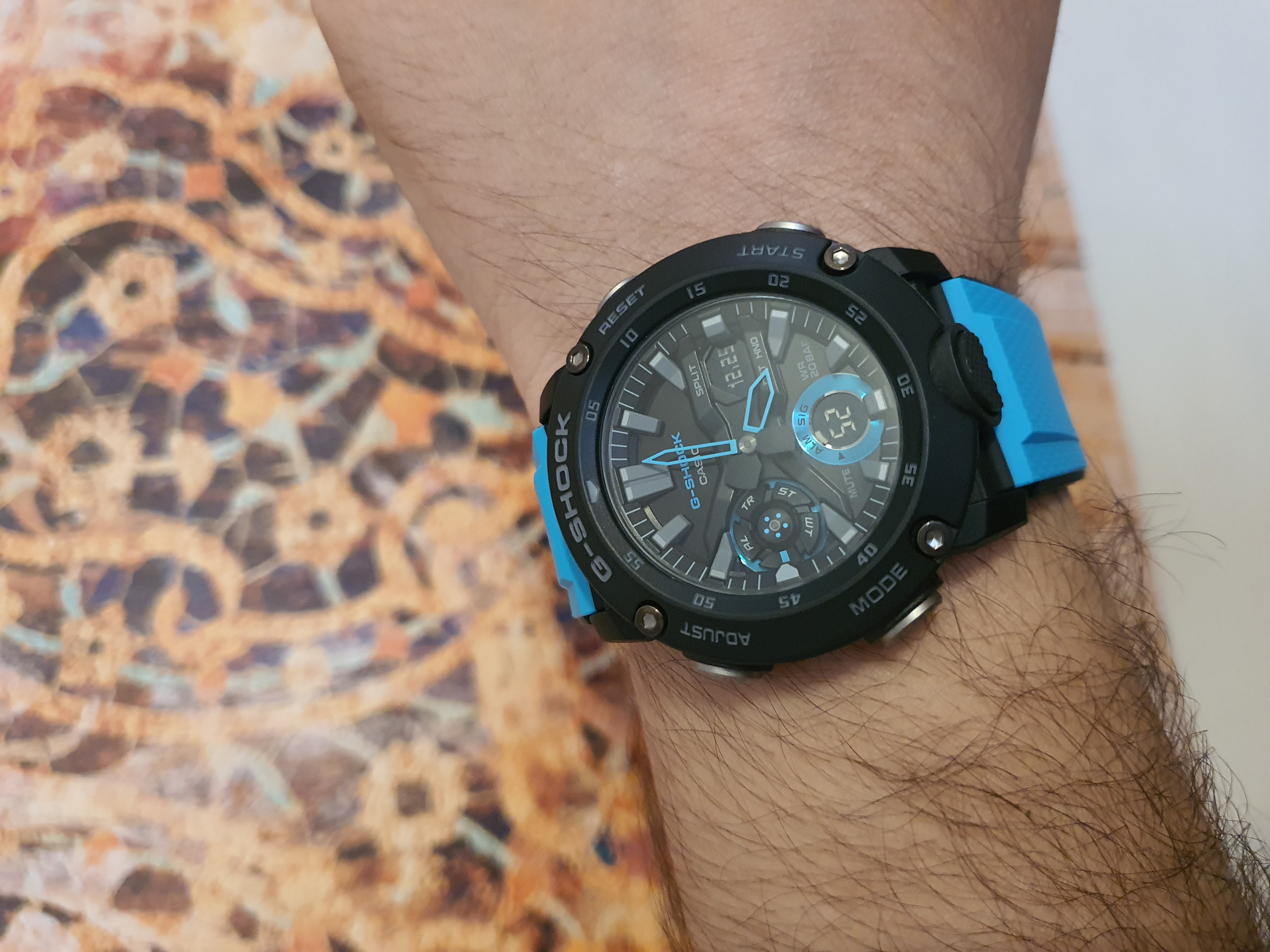 مشخصات، قیمت و خرید ساعت مچی عقربه ای مردانه کاسیو مدل GA-2000-1A2DR |  دیجی\u200cکالا