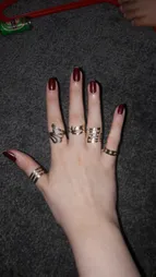 انگشتر زنانه کد Mhr-478 مجموعه 5 عددی