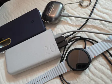 پاوربانک 45 وات سامسونگ مدل Battery Pack EB-P4520 ظرفیت 20000 میلی‌آمپر ساعت