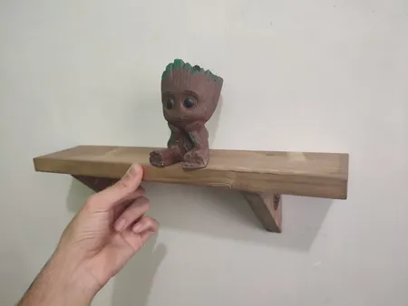 شلف دیواری مدل W.A کد SH0011