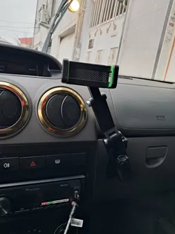 پایه نگهدارنده گوشی موبایل مدل sun visor طرح آفتابگیر خودرو