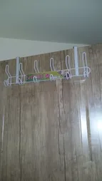 آویز لباس پشت دری شکیبا مدل N45-Moon