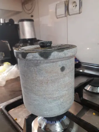 ظرف دیزی سنگی آرت گالری مدل ساده