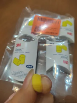 گوش گیر اسفنجی تری ام مدل Classic بسته 5 جفتی