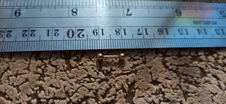 پیرسینگ بدن زنانه پایتخت مدل PS532 بسته ۲ عددی