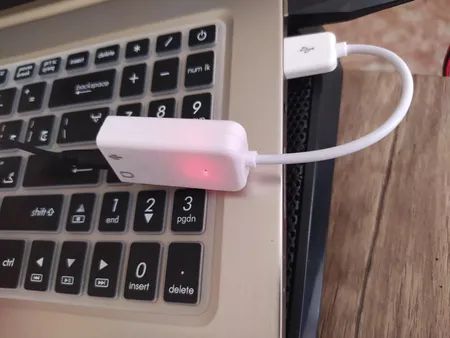 کابل تبدیل USB به جک 3.5 میلی متری مدل 101