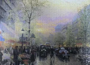 تجریه خرید پازل 1000 تکه ایران پازل طرح غروب پاریس