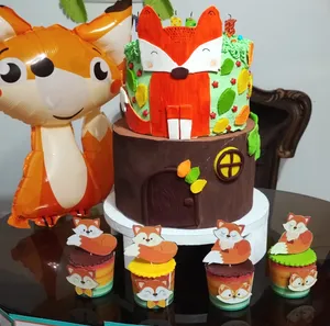 تجریه خرید بادکنک فویلی لاکی بالونز مدل روباه کد Te07