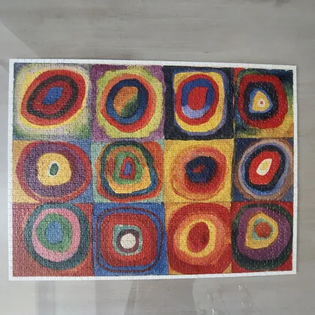 پازل 1500 تکه راونزبرگر مدل Kandinsky Colour Study کد 16377