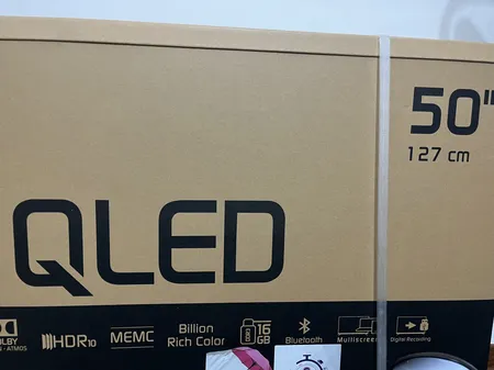 تلویزیون 50 اینچ ال ای دی هوشمند جی پلاس مدل GTV-50SQ788NP