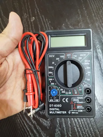 مولتی متر دیجیتال مدل radco830d