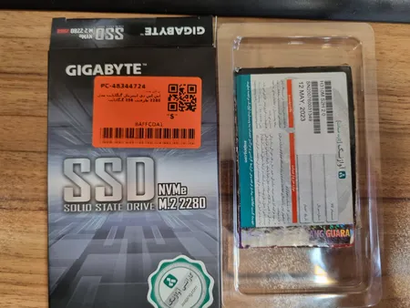 اس اس دی اینترنال گیگابایت مدل 2280 ظرفیت 256 گیگابایت