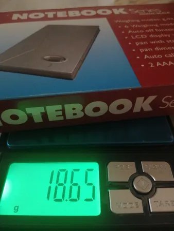 ترازو دیجیتال مدل NOTEBOOK