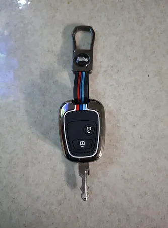 قاب ریموت و جاسوئیچی فلزی خودرو چیکال مدل P-405 مناسب برای پژو 206 و 207