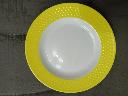 بشقاب میوه خوری چینی زرین ایران مدل رادیانس کد 19 درجه عالی بسته 6 عددی