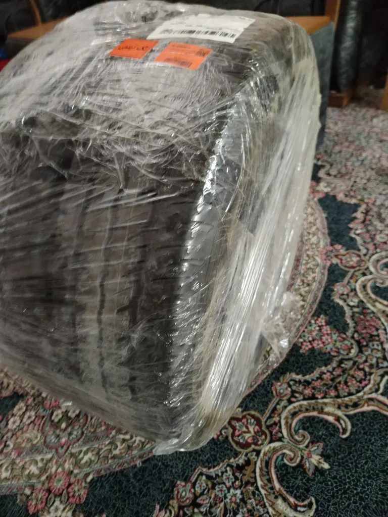 لاستیک خودرو یزد تایر مدل SOLAR سایز 195R14 - دو حلقه