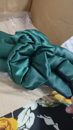 بیگودی مدل کرلی روبان به همراه کش مو بسته 2 عددی