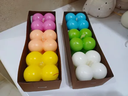 قالب شمع به گز مدل روبیک mini