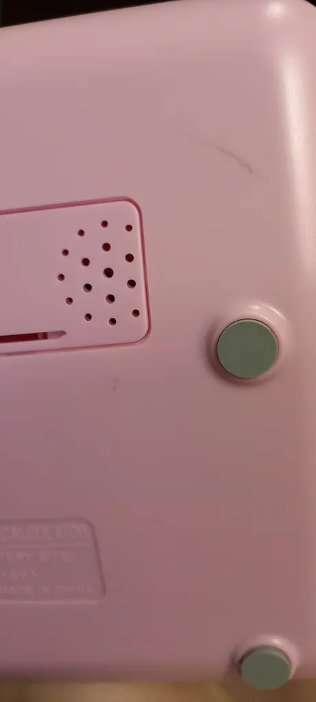 ماشین حساب مدل نوری طرح رنگی رنگی