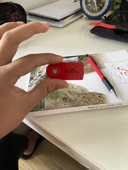 پاک کن فابر کاستل مدل Sleeve Eraser