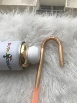 اسپری رنگ طلایی دوپلی کالر حجم 400 میلی لیتر