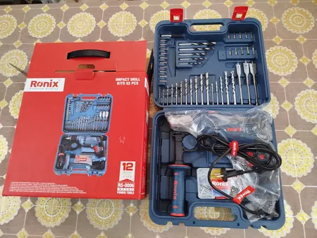 مجموعه 52 عددی دریل چکشی رونیکس مدل RS-0006