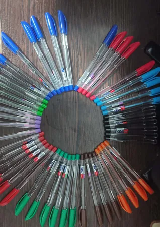 خودکار رنگی کیان قطر نوشتاری 1 میلی متر بسته 50 عددی