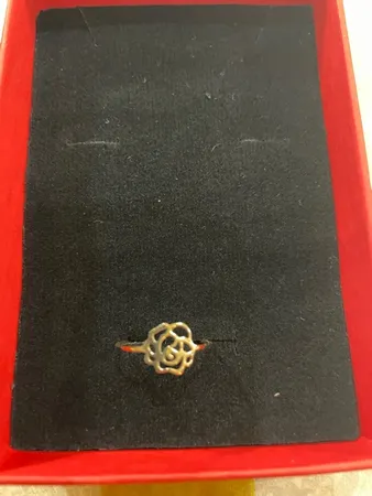 انگشتر طلا 18 عیار زنانه مایا ماهک مدل رز کد MR0774 سایز 55