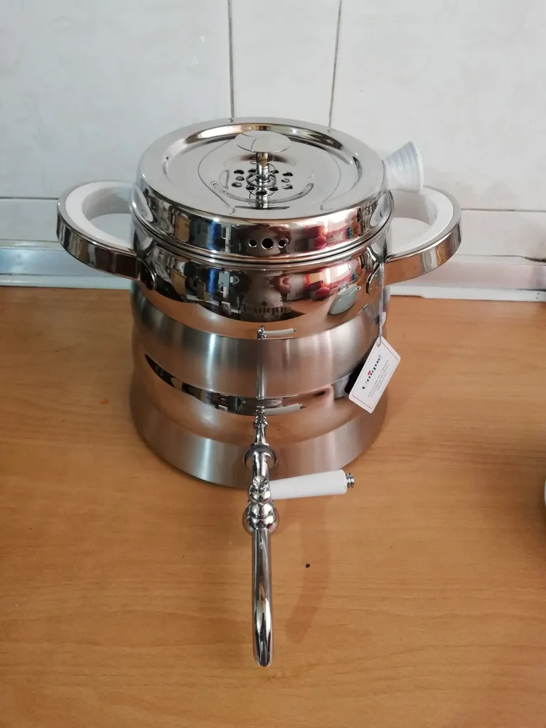 کتری و قوری یونیک مدل استیل کد 7248