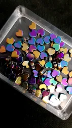 ریسه سنگ هماتیت طرح قلب کد Mn04