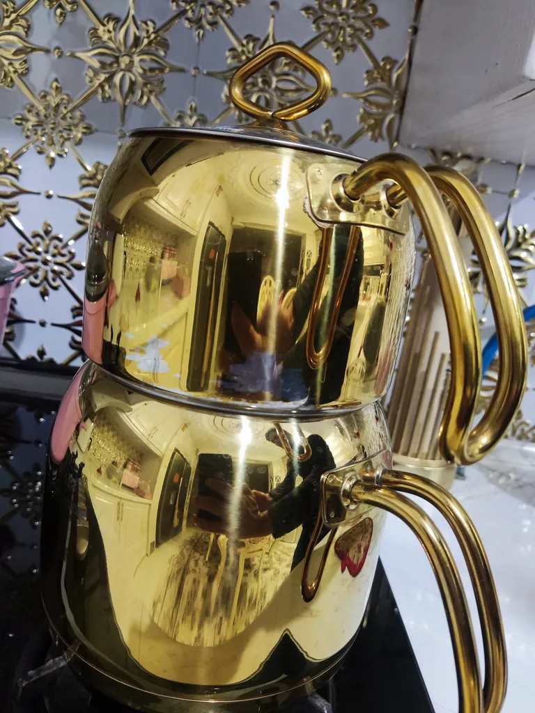 ست کتری و قوری لایف اسمایل مدل TK1-7G