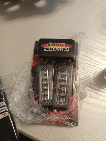 چراغ پلیسی موتور سیکلت مدل NW بسته 2 عددی