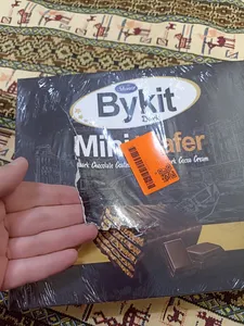 تجریه خرید ویفر شکلاتی مینی بایکیت تلخ شونیز - 500 گرم