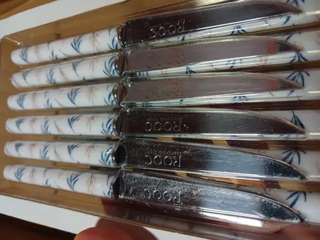 چاقو میوه خوری روک مدل اسپیناس کد 07 بسته 12 عددی