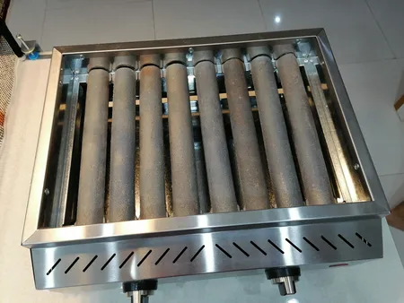 کباب پز گازی آتش‌ مهر مدل steel55