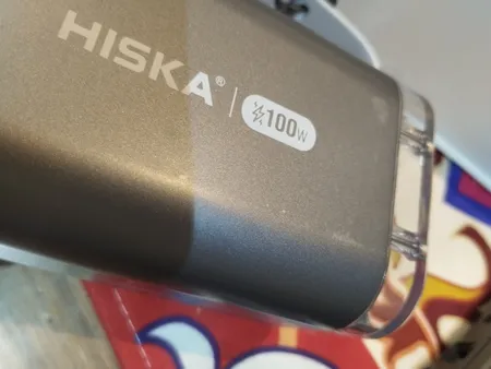 پاوربانک 100 وات هیسکا مدل HP-444PD ظرفیت 40000 میلی آمپر ساعت