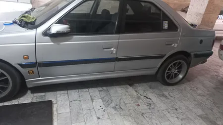 برچسب آبی سپر و زه بغل درب خودرو قطعه سازان کبیر مدل CHS-PARS20M-30572 مناسب برای پژو پارس