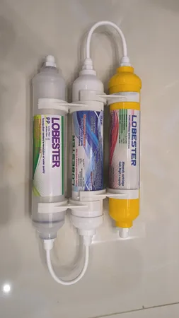 فیلتر دستگاه تصفیه آب یخچال و فریزر لابستر مدل INLINE-L3 مجموعه 3 عددی
