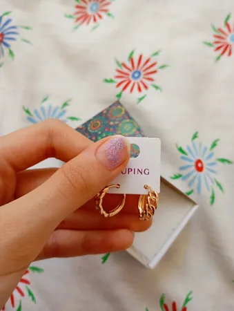 گوشواره زنانه ژوپینگ مدل E4059