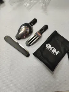 تجریه خرید قاشق و چنگال سفری اکسین مدل تاشو ST3