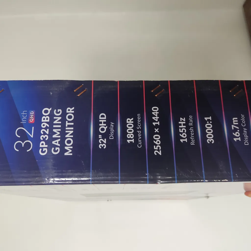 مانیتور گیمینگ 32 اینچ مسترتک مدل GP329BQ ، رزولوشن QHD، پنل VA، نرخ بروزرسانی 144 هرتز، با نسبت تصویر 16:9، دارای اسپیکر داخلی، دارای پورت HDMI و DisplayPort و USB و خروجی هدفون مانیتور گیمینگ 32 اینچ مسترتک مدل GP329BQ ، رزولوشن QHD، پنل VA، نرخ بروزرسانی 144 هرتز، با نسبت تصویر 16:9، دارای اسپیکر داخلی، دارای پورت HDMI و DisplayPort و USB و خروجی هدفون