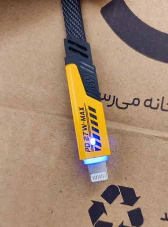 شارژر دیواری 120 وات مدل HX111-A+C به همراه کابل تبدیل USB / USB-C به لایتنینگ / USB-C