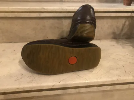 کفش طبی مردانه چرم تبریز مدل آسایش